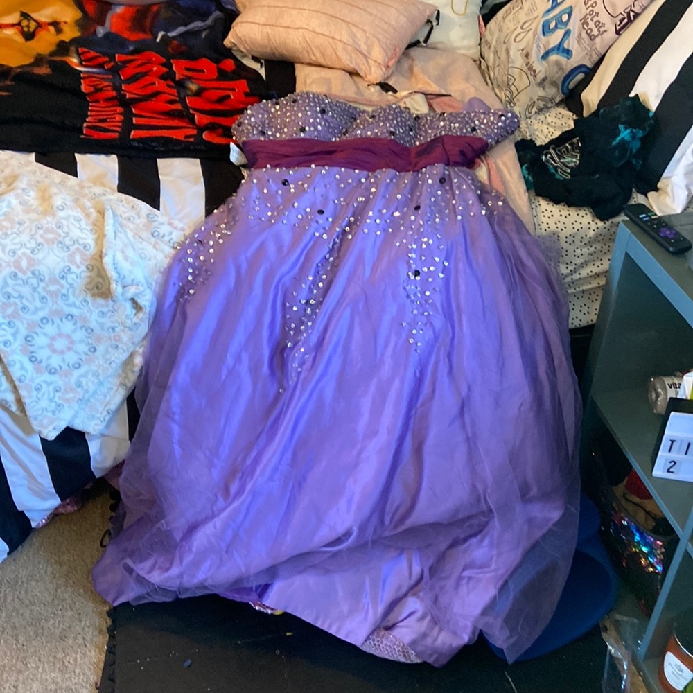 Nice purple dress